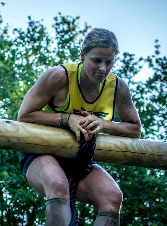 OCR Series obstacle course racing Carina Bungard Strong Viking run mud