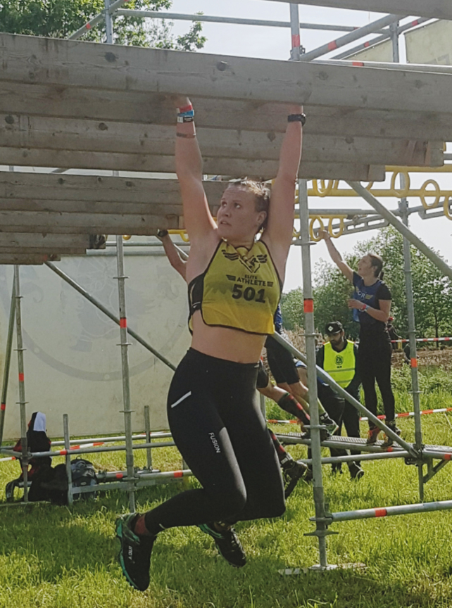 OCR Series obstacle course racing Maren Hamann Strong Viking run mud